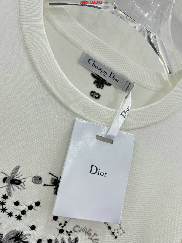 Clothing-Dior,wholesale 2023 replica ID: CE6343,$: 89USD