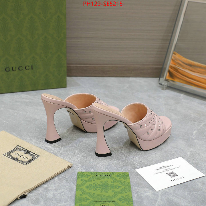 Women Shoes-Gucci,aaaaa replica ID: SE5215,$: 129USD