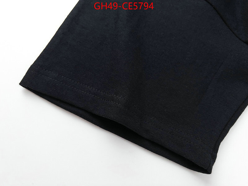 Clothing-Gucci,what is top quality replica ID: CE5794,$: 49USD