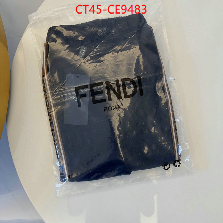 Kids clothing-Fendi,designer 1:1 replica ID: CE9483,$: 45USD