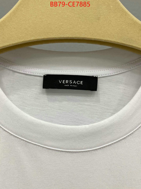 Clothing-Versace,designer wholesale replica ID: CE7885,$: 79USD