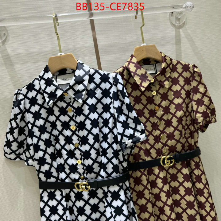 Clothing-Gucci,best quality replica ID: CE7835,$: 135USD