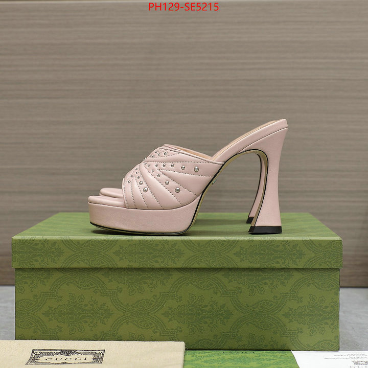 Women Shoes-Gucci,aaaaa replica ID: SE5215,$: 129USD