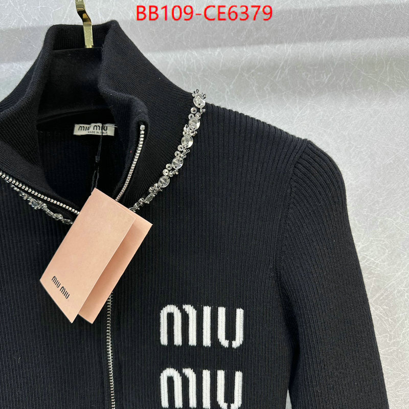 Clothing-MIU MIU,replica every designer ID: CE6379,$: 109USD