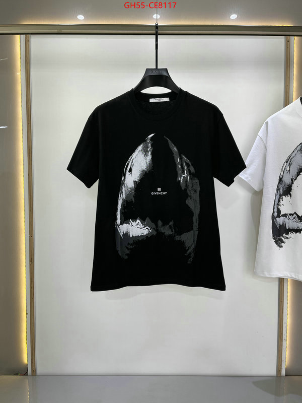 Clothing-Givenchy,2023 replica ID: CE8117,$: 55USD