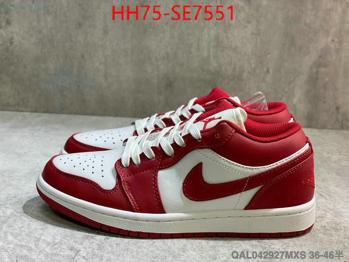 Men Shoes-Air Jordan,replica 2023 perfect luxury ID: SE7551,$: 75USD