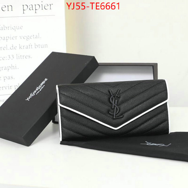 YSL Bag(4A)-Wallet-,buy aaaaa cheap ID: TE6661,$: 55USD