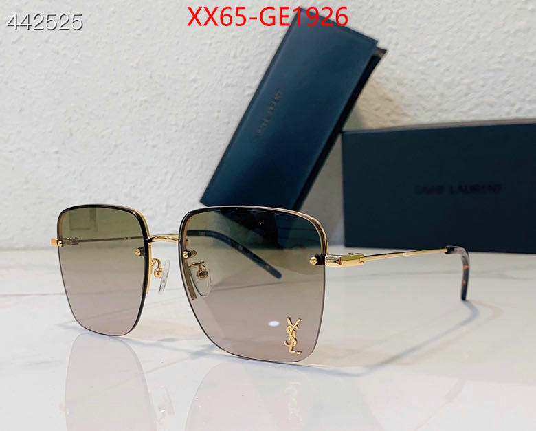 Glasses-YSL,online store ID: GE1926,$: 65USD