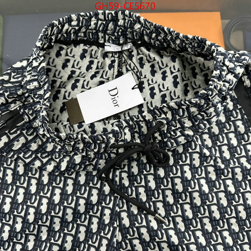 Clothing-Dior,luxury fake ID: CE5670,$: 59USD