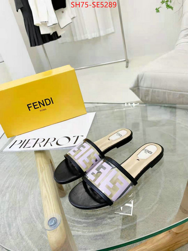 Women Shoes-Fendi,top quality fake ID: SE5289,