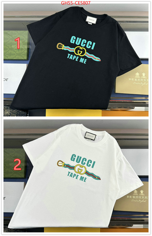 Clothing-Gucci,website to buy replica ID: CE5807,$: 55USD