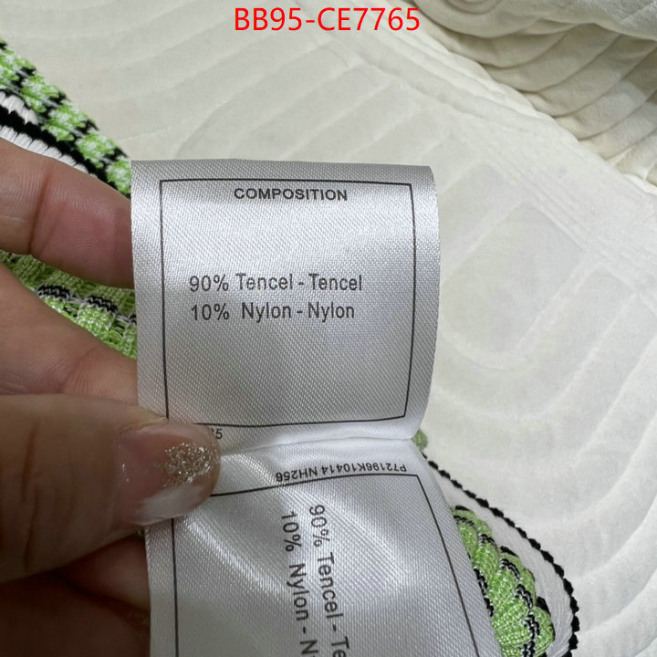 Clothing-Chanel,designer ID: CE7765,$: 95USD