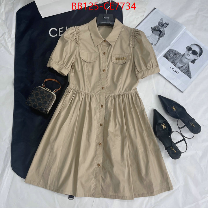 Clothing-Celine,quality replica ID: CE7734,$: 125USD