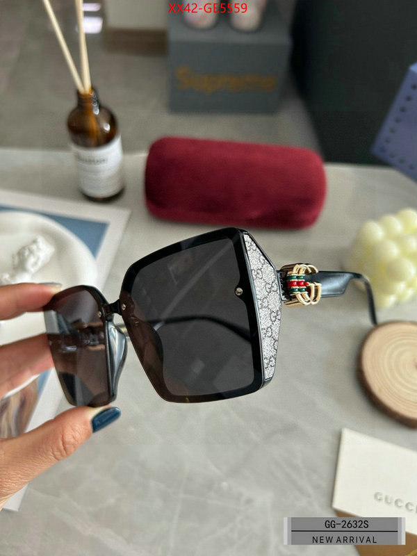 Glasses-Gucci,wholesale designer shop ID: GE5559,$: 42USD