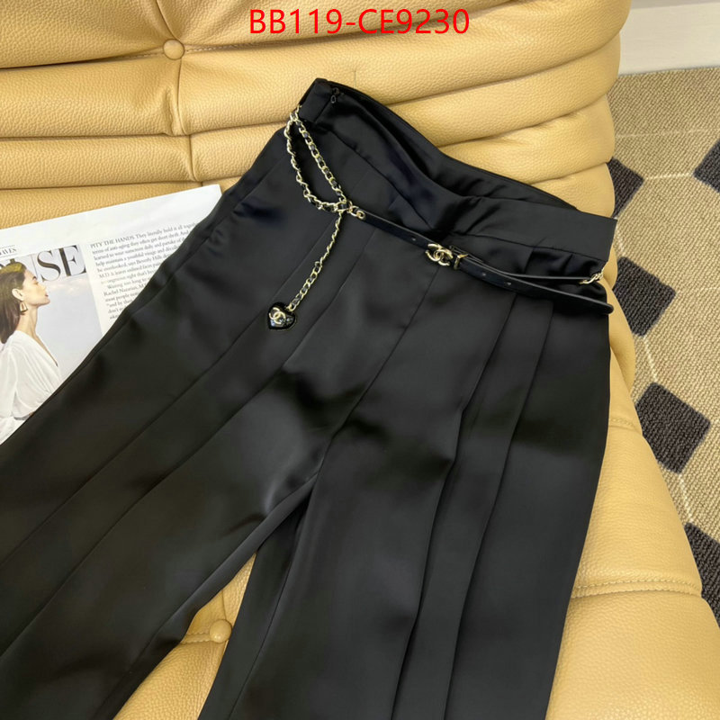 Clothing-Chanel,1:1 replica wholesale ID: CE9230,$: 119USD