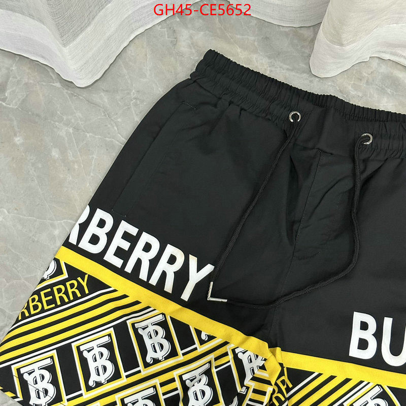 Clothing-Burberry,the best quality replica ID: CE5652,$: 45USD