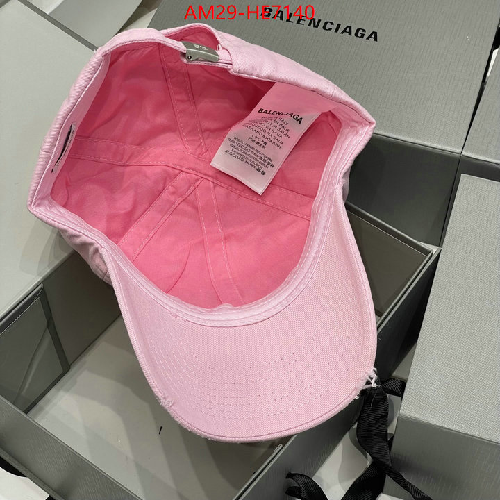 Cap (Hat)-Balenciaga,mirror copy luxury ID: HE7140,$: 29USD