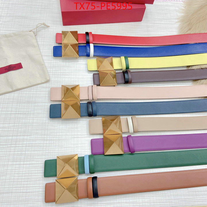 Belts-Valentino,what's the best place to buy replica ID: PE5995,$: 75USD