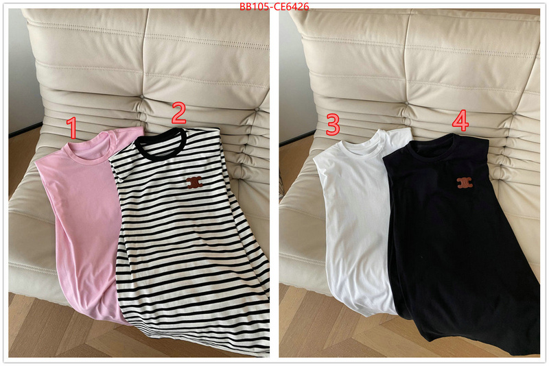 Clothing-Celine,shop cheap high quality 1:1 replica ID: CE6426,$: 105USD