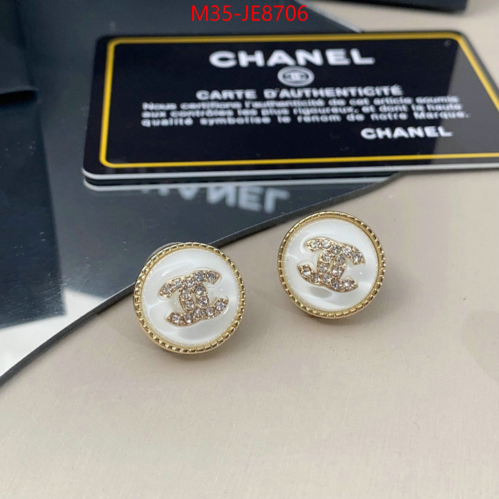 Jewelry-Chanel,is it illegal to buy dupe ID: JE8706,$: 35USD