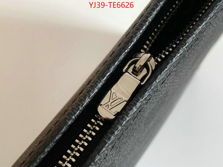 LV Bags(4A)-Wallet,aaaaa+ class replica ID: TE6626,$: 39USD