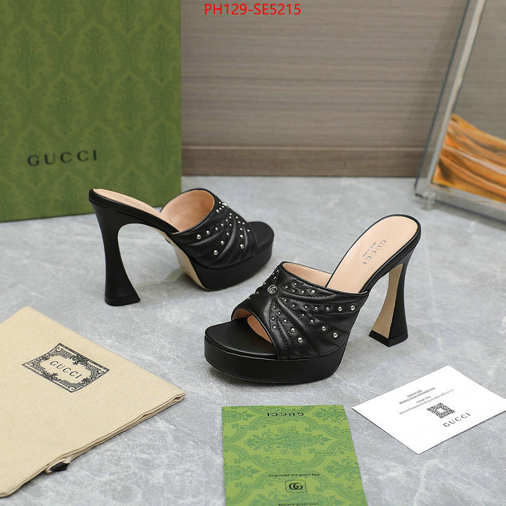 Women Shoes-Gucci,aaaaa replica ID: SE5215,$: 129USD