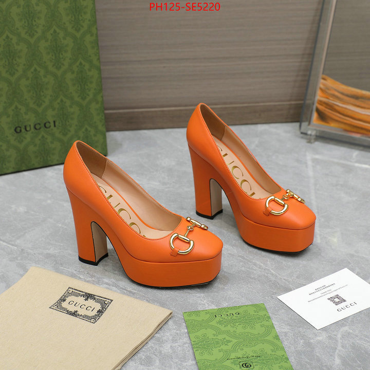 Women Shoes-Gucci,perfect replica ID: SE5220,$: 125USD