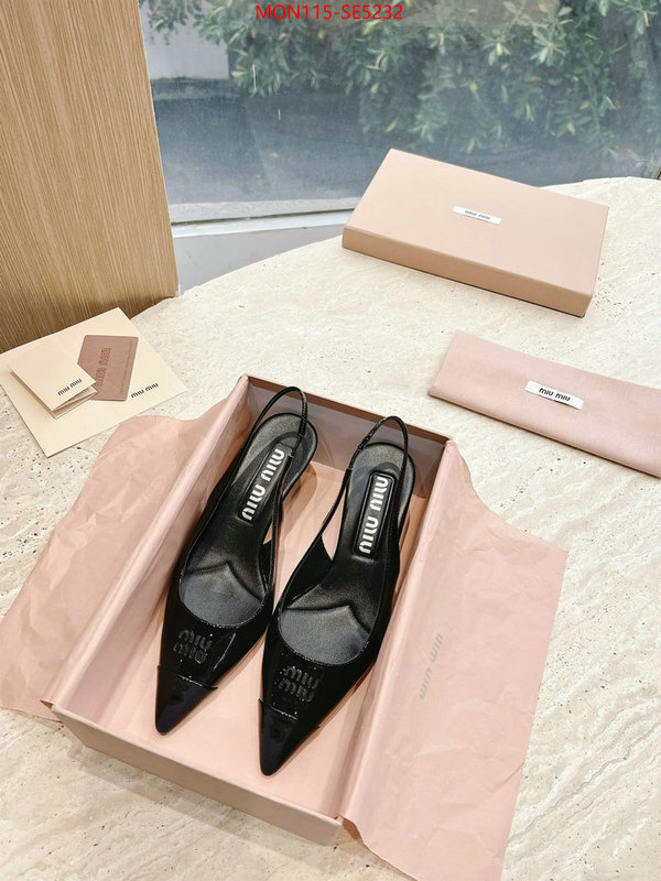 Women Shoes-Miu Miu,perfect ID: SE5232,$: 115USD