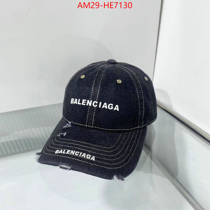 Cap (Hat)-Balenciaga,replica shop ID: HE7130,$: 29USD