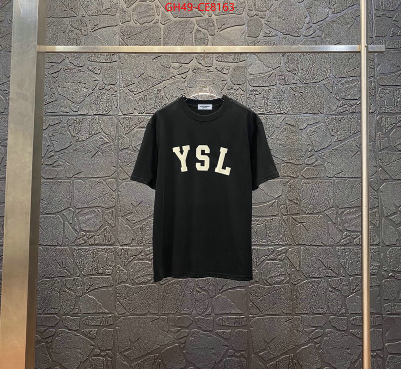 Clothing-YSL,best replica 1:1 ID: CE8163,$: 49USD