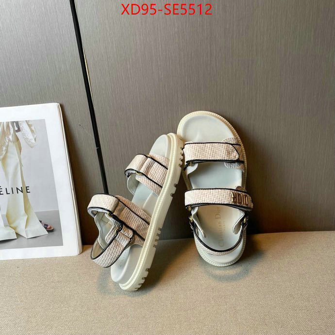 Women Shoes-Dior,mirror copy luxury ID: SE5512,$: 95USD