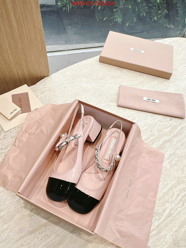 Women Shoes-Miu Miu,only sell high-quality ID: SE5234,$: 119USD