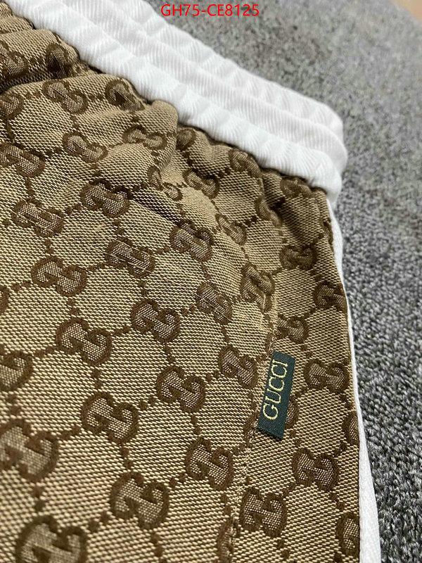 Clothing-Gucci,top sale ID: CE8125,$: 75USD