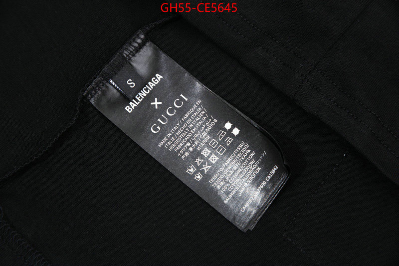 Clothing-Gucci,aaaaa+ quality replica ID: CE5645,$: 55USD