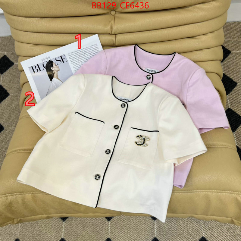 Clothing-Chanel,where to buy high quality ID: CE6436,$: 129USD