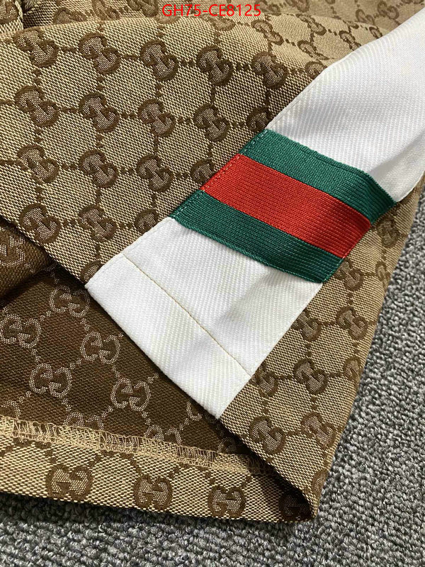 Clothing-Gucci,top sale ID: CE8125,$: 75USD