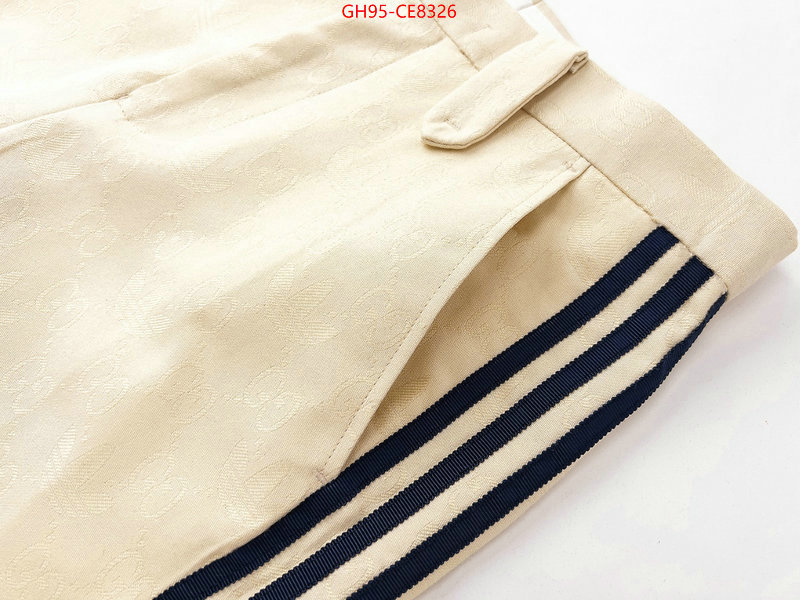 Clothing-Gucci,designer replica ID: CE8326,$: 95USD