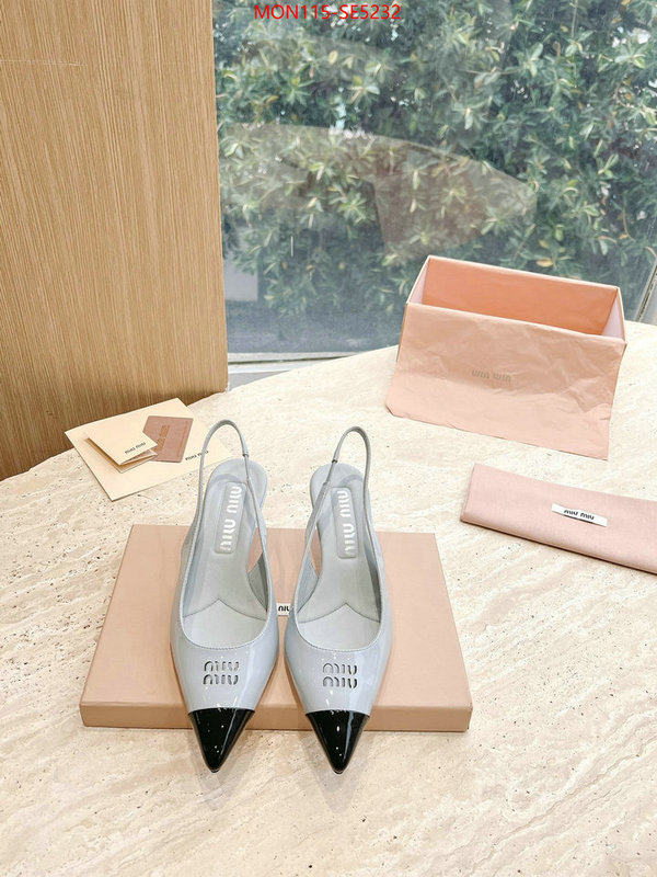 Women Shoes-Miu Miu,perfect ID: SE5232,$: 115USD