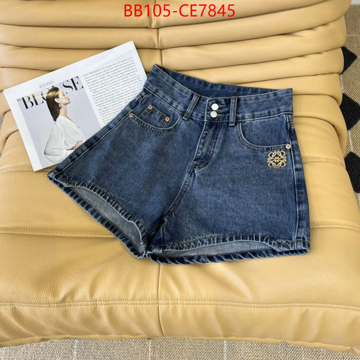 Clothing-Loewe,what is a 1:1 replica ID: CE7845,$: 105USD