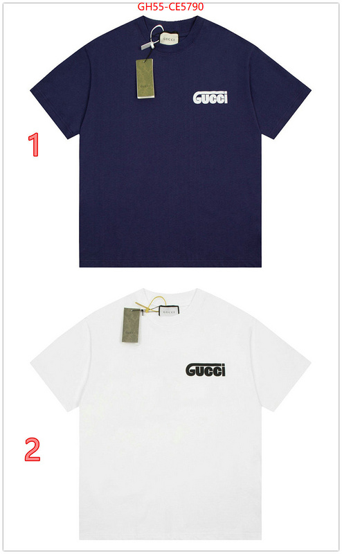 Clothing-Gucci,customize the best replica ID: CE5790,$: 55USD