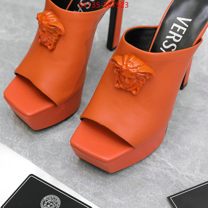 Women Shoes-Versace,how to find designer replica ID: SE7523,$: 135USD