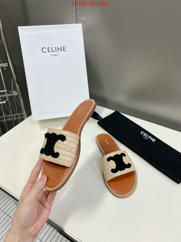 Women Shoes-CELINE,fake designer ID: SE7450,$: 105USD