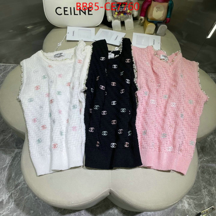 Clothing-Chanel,replica designer ID: CE7760,$: 85USD