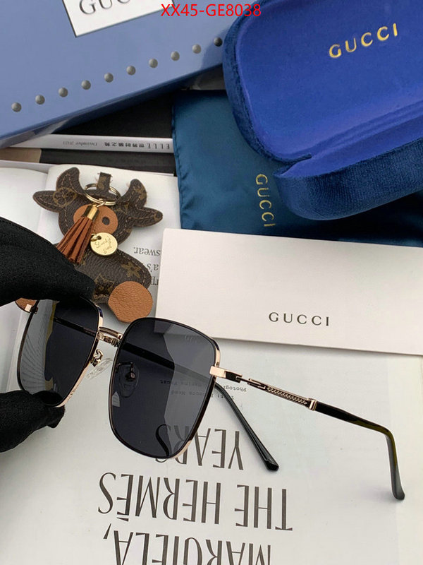 Glasses-Gucci,replica how can you ID: GE8038,$: 45USD