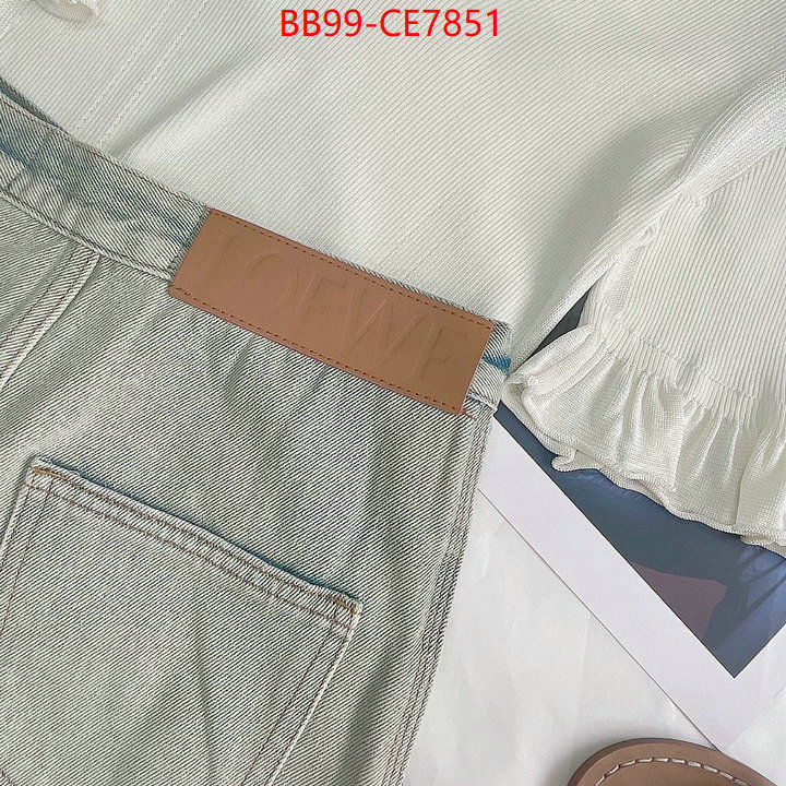 Clothing-Loewe,top sale ID: CE7851,$: 99USD