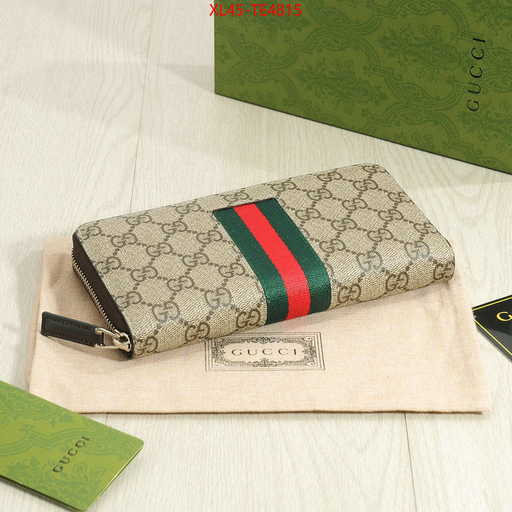 Gucci Bags(4A)-Wallet-,the quality replica ID: TE4815,$: 45USD