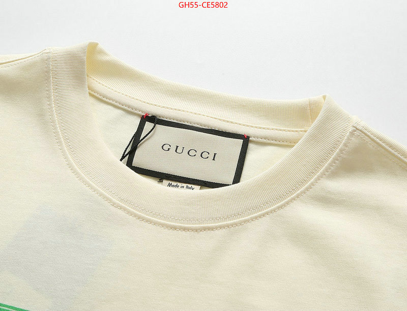 Clothing-Gucci,best quality designer ID: CE5802,$: 55USD