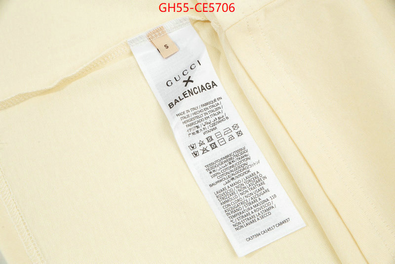 Clothing-Gucci,luxury shop ID: CE5706,$: 55USD