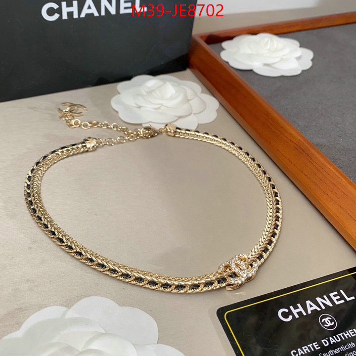 Jewelry-Chanel,high quality online ID: JE8702,$: 39USD