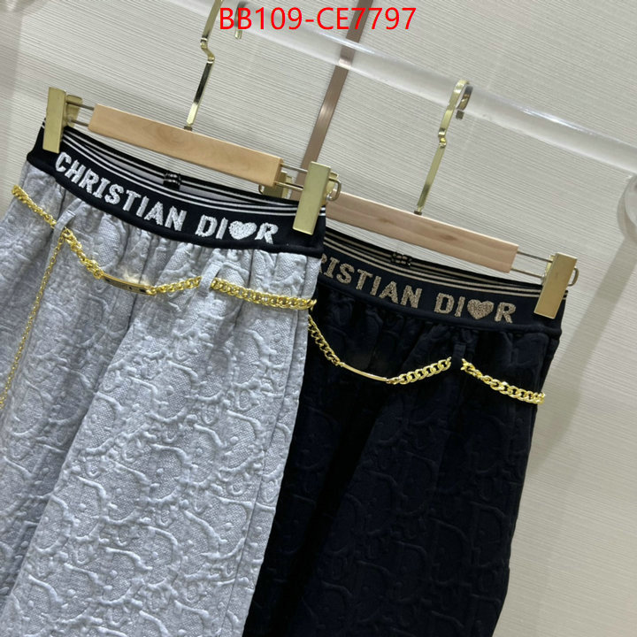 Clothing-Dior,replica wholesale ID: CE7797,$: 109USD